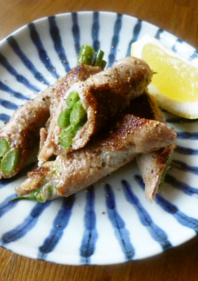 いんげんの豚肉巻き♪-レシピのメイン写真