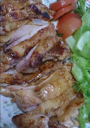 鶏モモ肉の味噌にんにく焼き-レシピのメイン写真
