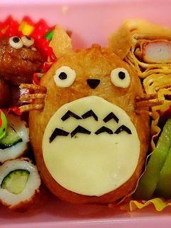 キャラ弁いなり寿司でトトロ~-レシピのメイン写真