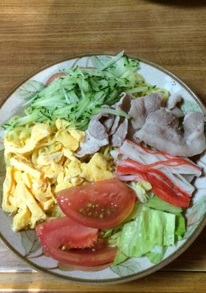 ☆冷しゃぶ冷やし中華☆-レシピのメイン写真
