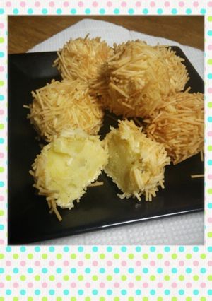お正月に★そうめんで★イガグリさつまいも-レシピのメイン写真
