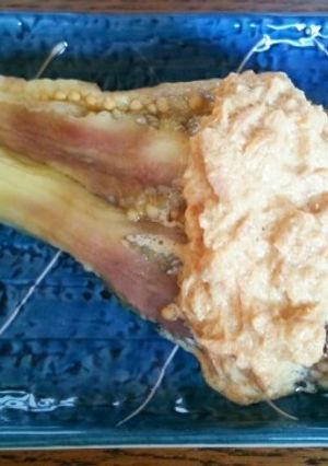 簡単皮むき・焼きナスツナマヨソース-レシピのメイン写真