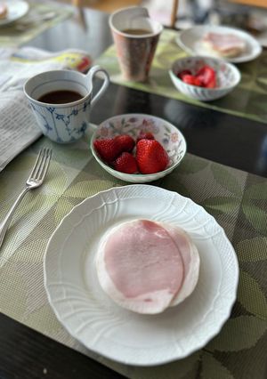 朝簡単ハムトースト-レシピのメイン写真