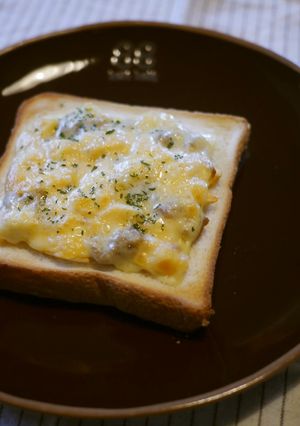 はんぺんとミートボールのチーズトースト-レシピのメイン写真
