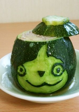 ズッキーニのシュウマイ風-レシピのメイン写真