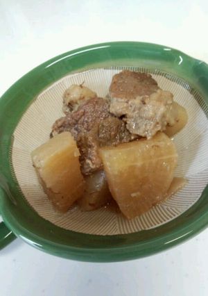 おかずになる牛肉と大根の煮物-レシピのメイン写真