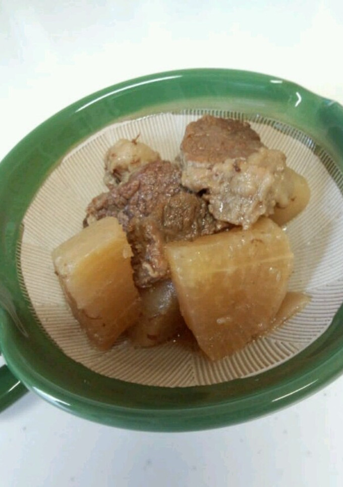 おかずになる牛肉と大根の煮物-レシピのメイン写真