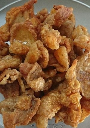 かりかり鶏皮チップス-レシピのメイン写真