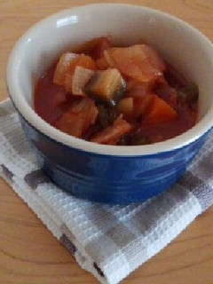 トマトジュースで作るミネストローネ-レシピのメイン写真