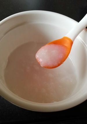 簡単離乳食!レンジで10倍がゆ☆-レシピのメイン写真