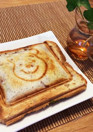 香りにそそられる☆大葉ホットサンド-レシピのメイン写真