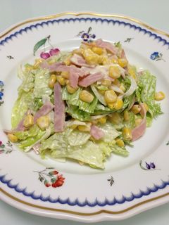 レタスのマヨサラダ-レシピのメイン写真