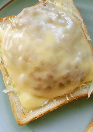 ぜいたく満腹∞納豆トースト-レシピのメイン写真
