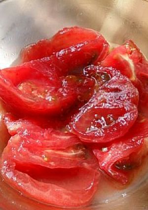 簡単に甘く変身！トマトのはちみつ漬け-レシピのメイン写真