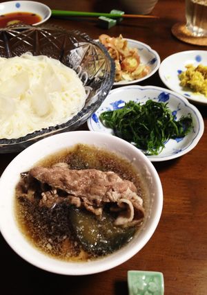 涼味満点！！つけ麺風そうめん-レシピのメイン写真