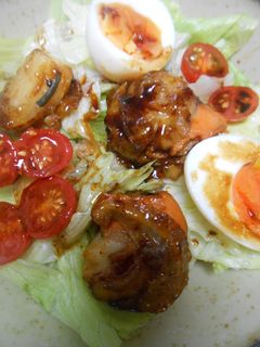 ボイルほたての照り焼き丼-レシピのメイン写真