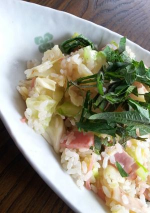 紅しょうがとキャベツの炒飯-レシピのメイン写真