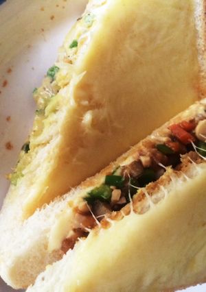 贅沢Wチーズホットサンド(ソイソース)-レシピのメイン写真