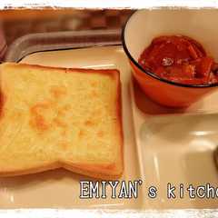 รูปของ あったかスープにつけチーズトースト♡
