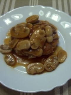 鶏と豆腐の和風ハンバーグ-レシピのメイン写真