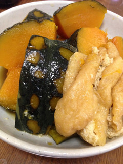 簡単☆かぼちゃと薄揚げの煮物-レシピのメイン写真