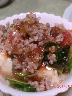 トマトサラダで冷奴-レシピのメイン写真
