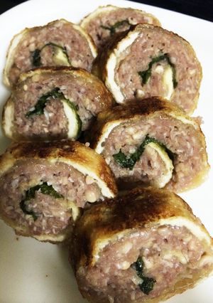 油揚げのひき肉ロール-レシピのメイン写真