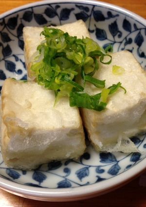 納豆のたれde揚げ出し豆腐-レシピのメイン写真