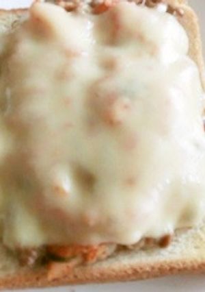 納豆キムチーズトースト-レシピのメイン写真