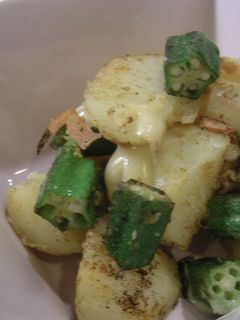 オクラとじゃがいものカレー炒め-レシピのメイン写真