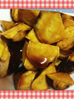 トースターで簡単さつまいもの甘辛煮-レシピのメイン写真
