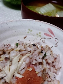 【さっぱり】アジの干物&梅ご飯-レシピのメイン写真