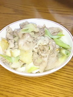 豚肉のさっぱり塩レモン炒め!-レシピのメイン写真
