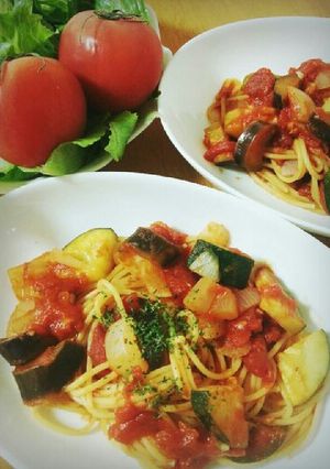 ラタトゥイユパスタ＊-レシピのメイン写真