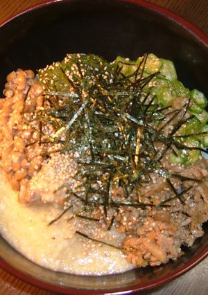 栄養満点 ねばトロ丼-レシピのメイン写真