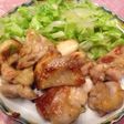 麺つゆで鶏のもも肉のソテー