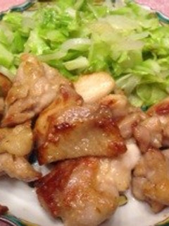 麺つゆで鶏のもも肉のソテー-レシピのメイン写真