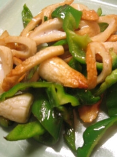 ピーマンと竹輪の“大葉にんにく醤油”炒め-レシピのメイン写真