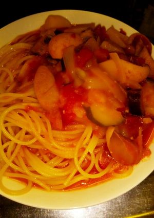 トマトポトフパスタ-レシピのメイン写真