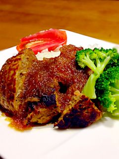完食♪ 初夏のオニオンソースハンバーグ-レシピのメイン写真