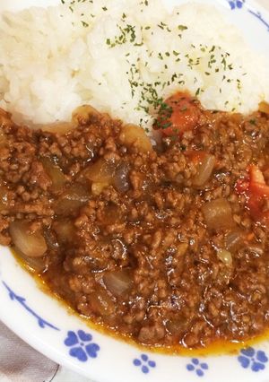 生姜がポイント♡30分で簡単キーマカレー-レシピのメイン写真