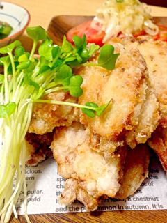 塩レモンde手羽中唐揚げ♪-レシピのメイン写真