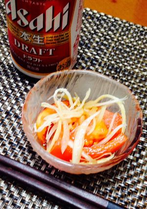 とりあえず一品♬トマトといかくんで-レシピのメイン写真