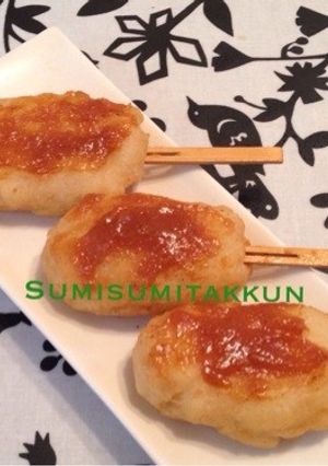 うどんで揚げ五平餅♪-レシピのメイン写真