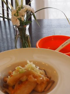 豆腐ステーキ・白ネギとシメジのあんかけ-レシピのメイン写真