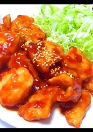 鶏のケチャコチュ炒め-レシピのメイン写真