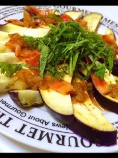 茄子の梅ポン酢-レシピのメイン写真