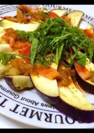茄子の梅ポン酢-レシピのメイン写真