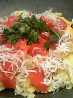 しらすとトマトの冷製パスタ-レシピのメイン写真