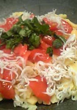しらすとトマトの冷製パスタ-レシピのメイン写真